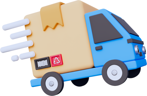 Fast Delivery 3D Icon