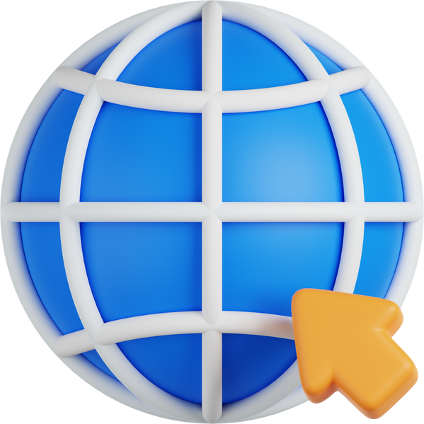 Browser 3D Icon
